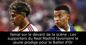Yamal sur le devant de la scène : Les supporters du Real Madrid favorisent le jeune prodige pour le Ballon d&rsquo;Or