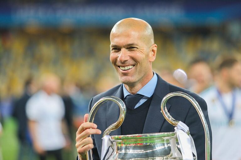 Zinedine Zidane lors d’un événement public